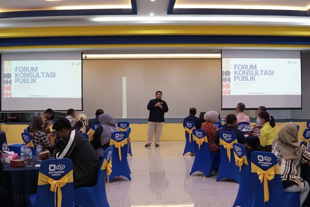 KPP Pratama Rengat Gelar Forum Konsultasi Publik