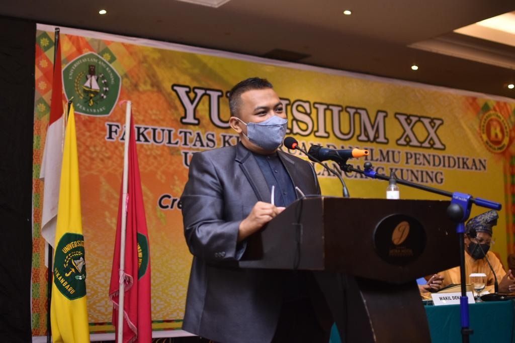 Wakil Rektor III Unilak Terpilih Sebagai Ketua Forkomawa Wilayah Riau