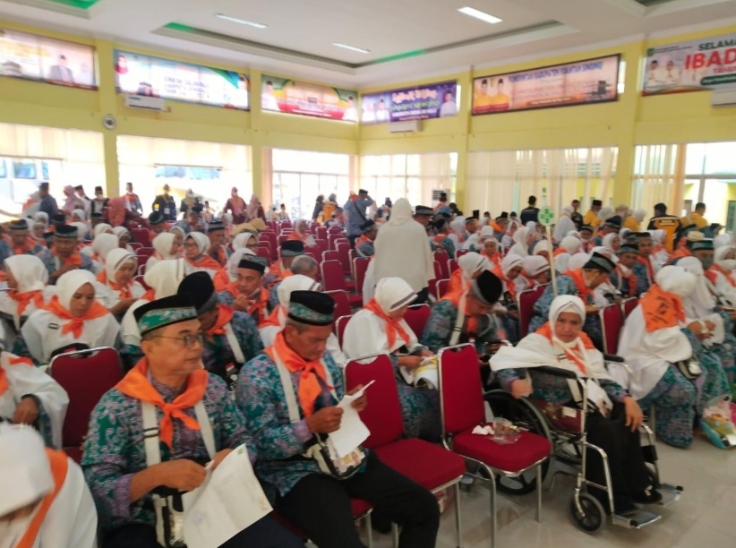 EHA Riau Terima Kedatangan Jamaah Haji Pekanbaru, Inhu dan Kampar