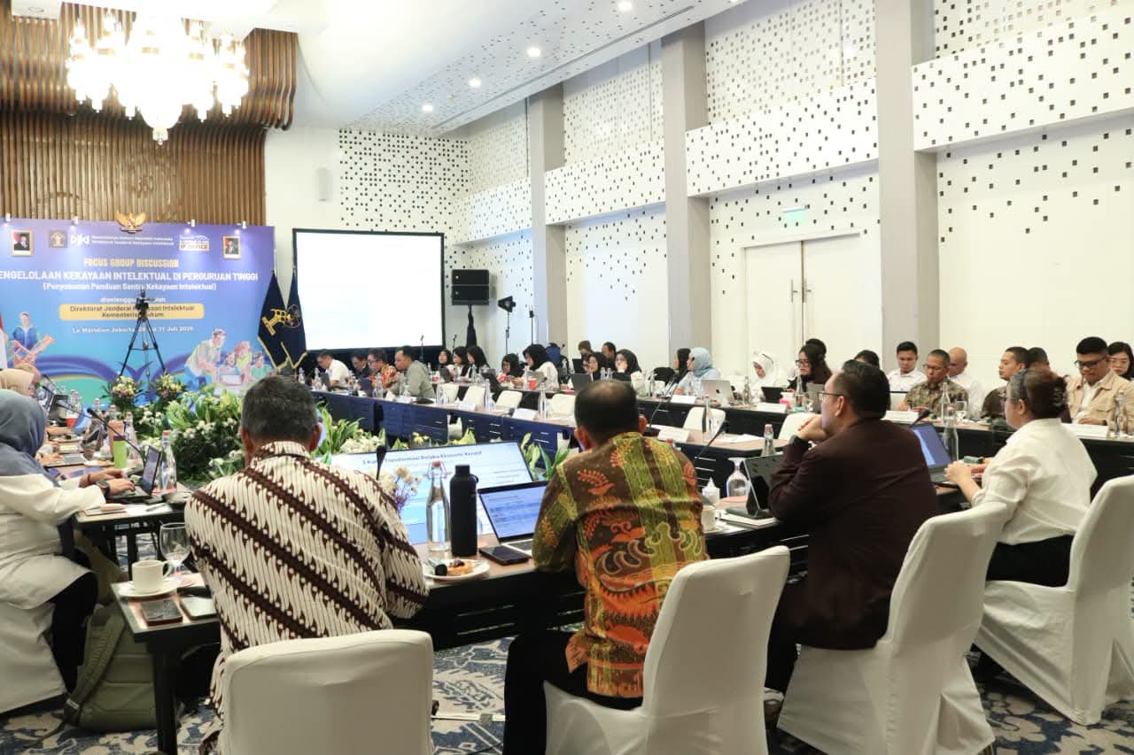 Kemenkum Riau Dorong Penguatan Sentra KI Perguruan Tinggi