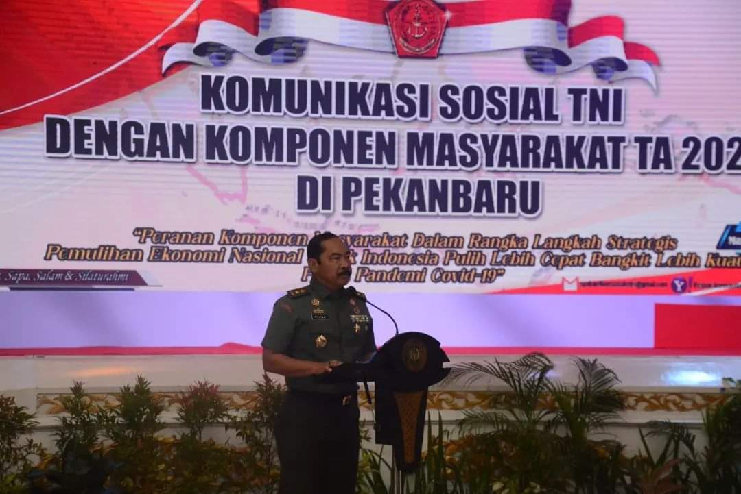Aster Panglima TNI Minta Pemprov Riau Aktifkan Kembali Pos Terpadu Bhabinkamtibmas