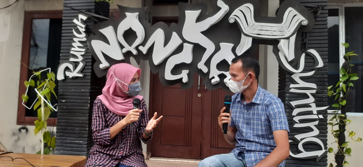 Nongkah Rumah Sunting Bahas Desa Budaya dan Ekowisata Cipang Kanan