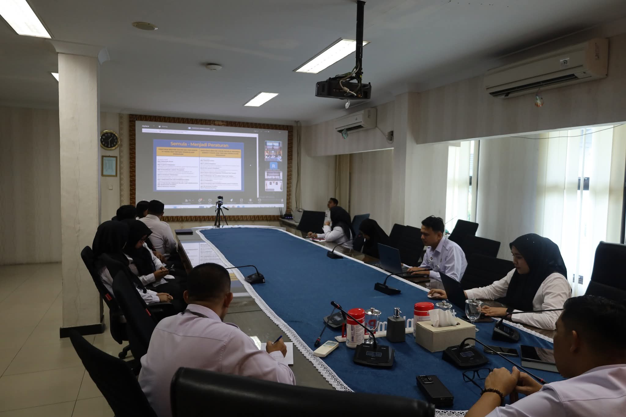 Kanwil Kemenkum Riau Segera Menginternalisasikan Permenkum Nomor 4 Tahun 2026 ke Seluruh Satker di Wilayah