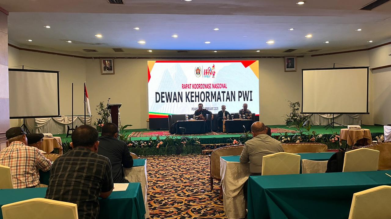 DK PWI Gelar Rakornas di HPN 2025 Riau, Sasongko Tedjo: Kita Harus Jaga Integritas