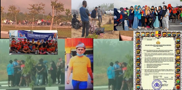 Dinilai Tak Patuhi Prokes, Kegiatan Perserosi Kota Pekanbaru Dibubarkan Polisi