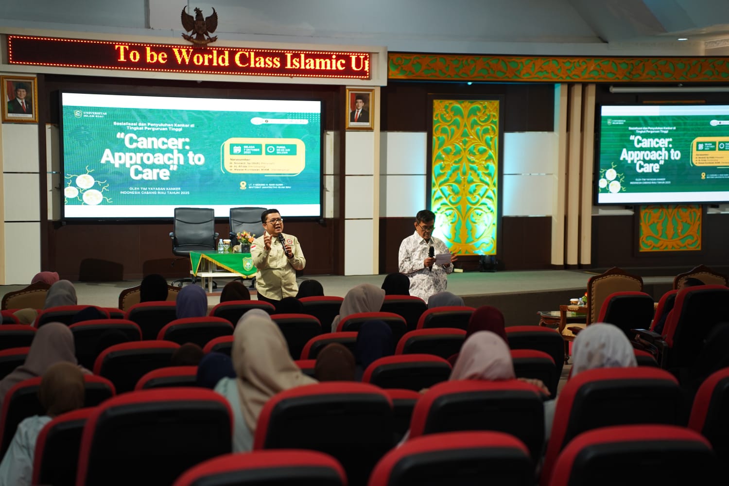 UIR Bersama YKI Gelar Penyuluhan Kanker ke Mahasiswa