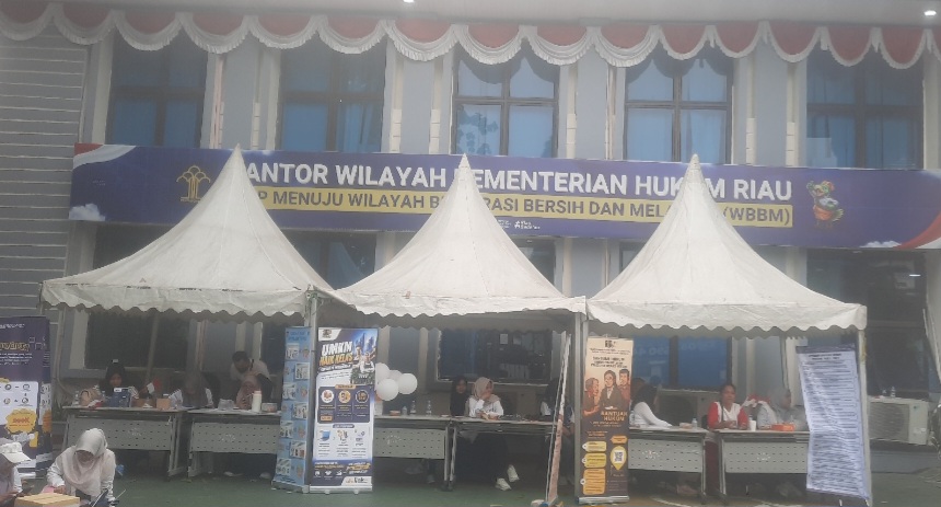 Hari Pengayoman ke-81, Kanwil Kemenkum Riau Buka Layanan KI, AHU dan Bantuan Hukum Gratis