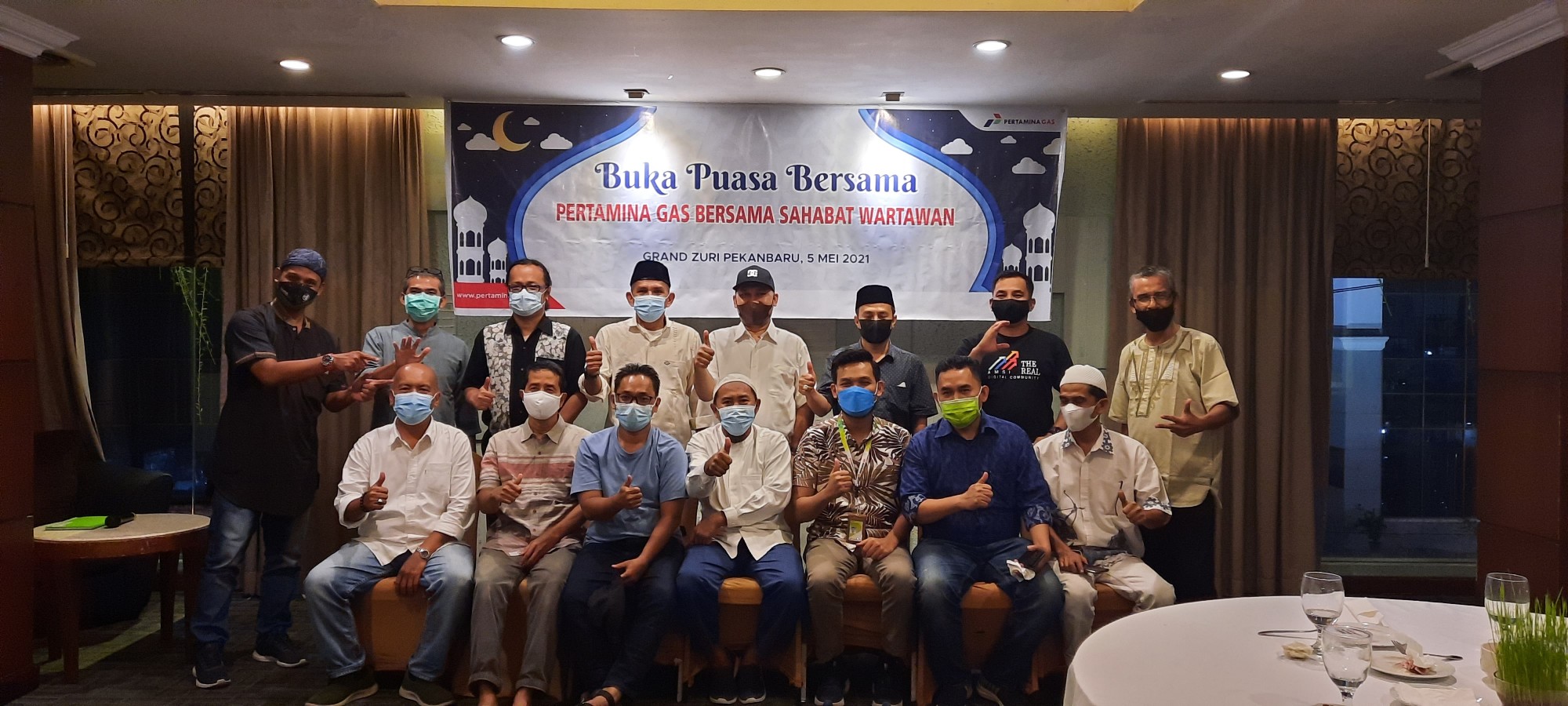 Pertagas Buka Puasa Bersama Wartawan, Yedo: Semoga Melalui Pemberitaan Bisa Membangun Sinergisitas