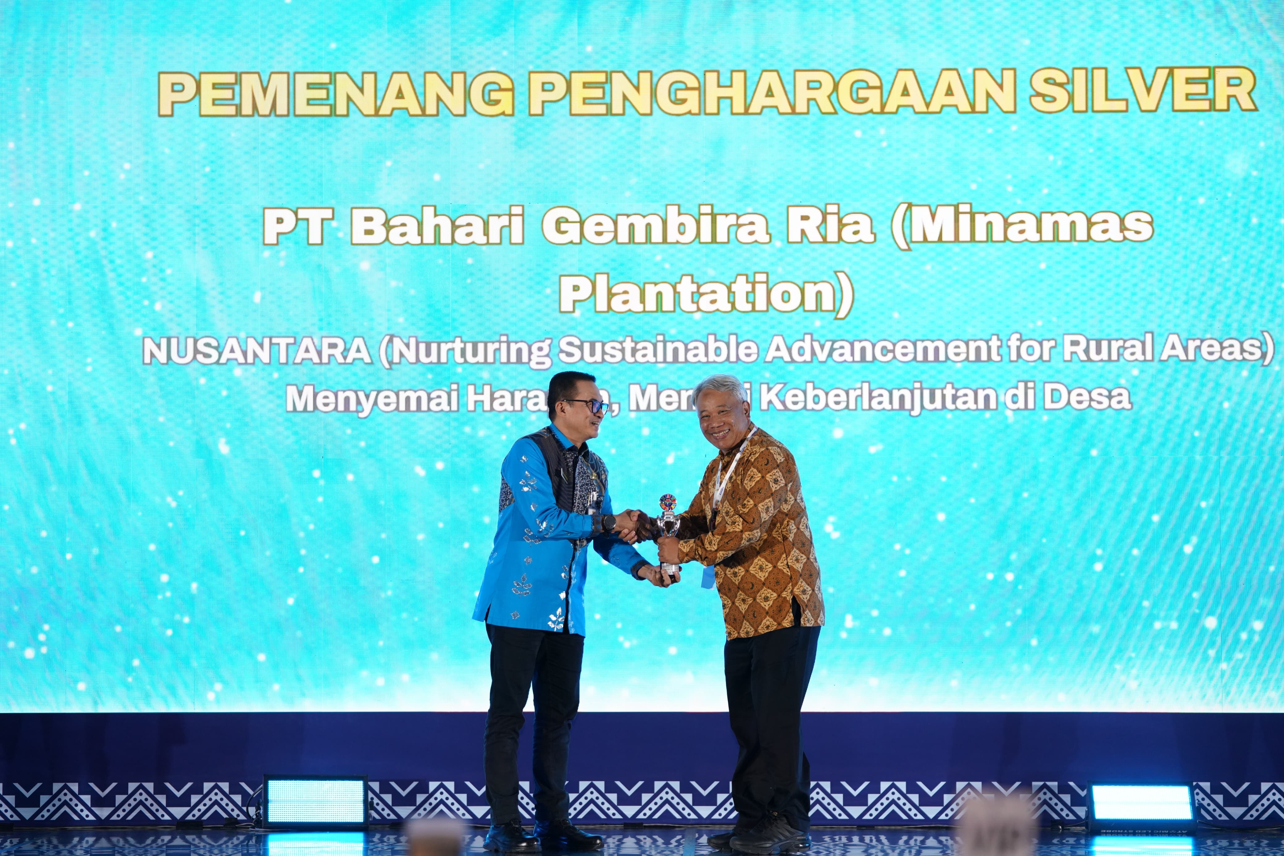PT Bahari Gembira Ria Raih Penghargaan Bergengsi Kemendes PDTT di Ajang CSR PDB Award 2025