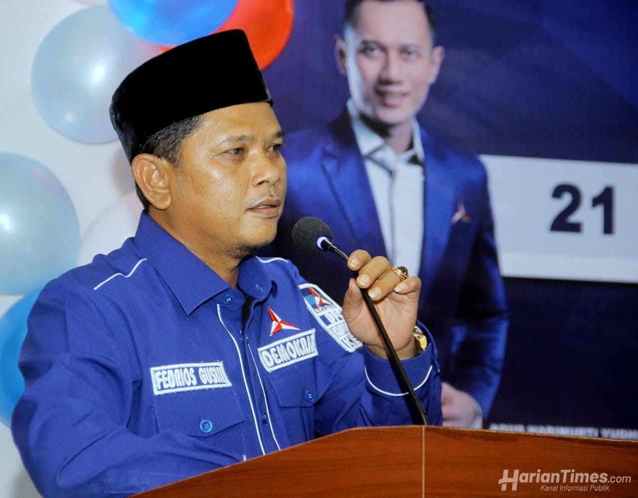 Pendaftaan Caleg Resmi Dibuka, Fedrios Gusni: Rayakan Ultah Ke 73, Pak SBY Adalah Rohnya Partai Demokrat