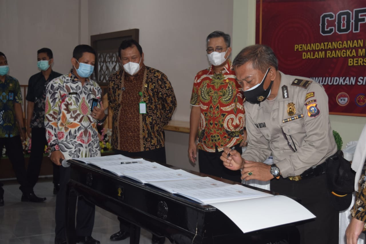 Perkuat Sinergitas, Rutan Kelas I Pekanbaru Coffee Morning Bersama Apgakum