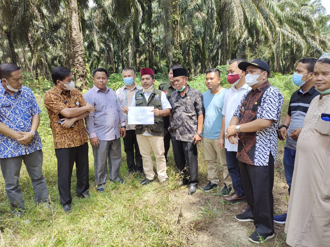 Pemkab Pelalawan akan Bangun Jalan Penghubung Empat Desa Satu Kelurahan di Bandar Petalangan