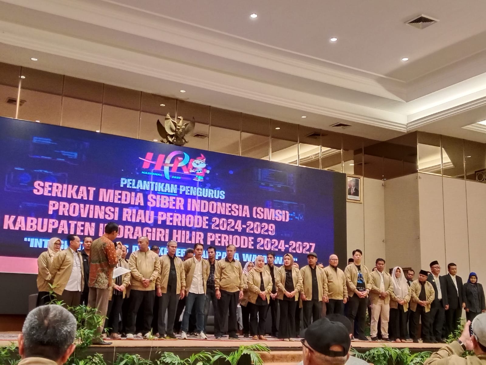 Lantik Pengurus SMSI Riau, Makali Kumar: Bangun Sinergitas dengan Semua Pihak