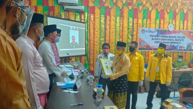 Abdul Rauf Positif Covid-19, Said Hasyim Daftar ke KPU Meranti