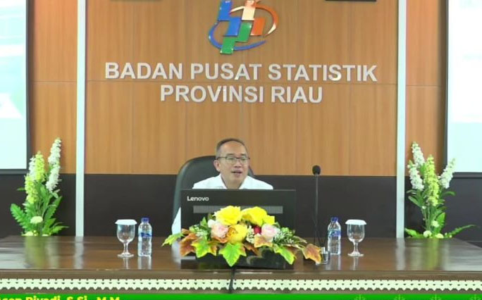 BPS Rilis NTP Riau Periode Mei 2024 Turun 0,66 Persen