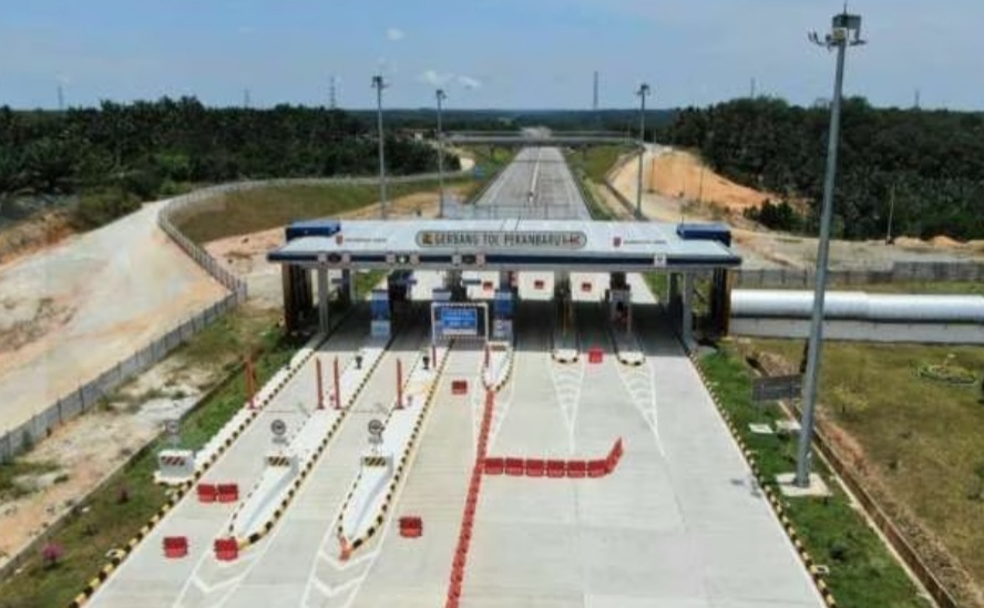 Lebaran, Tol Pekanbaru-Bangkinang Sudah Bisa Dilewati