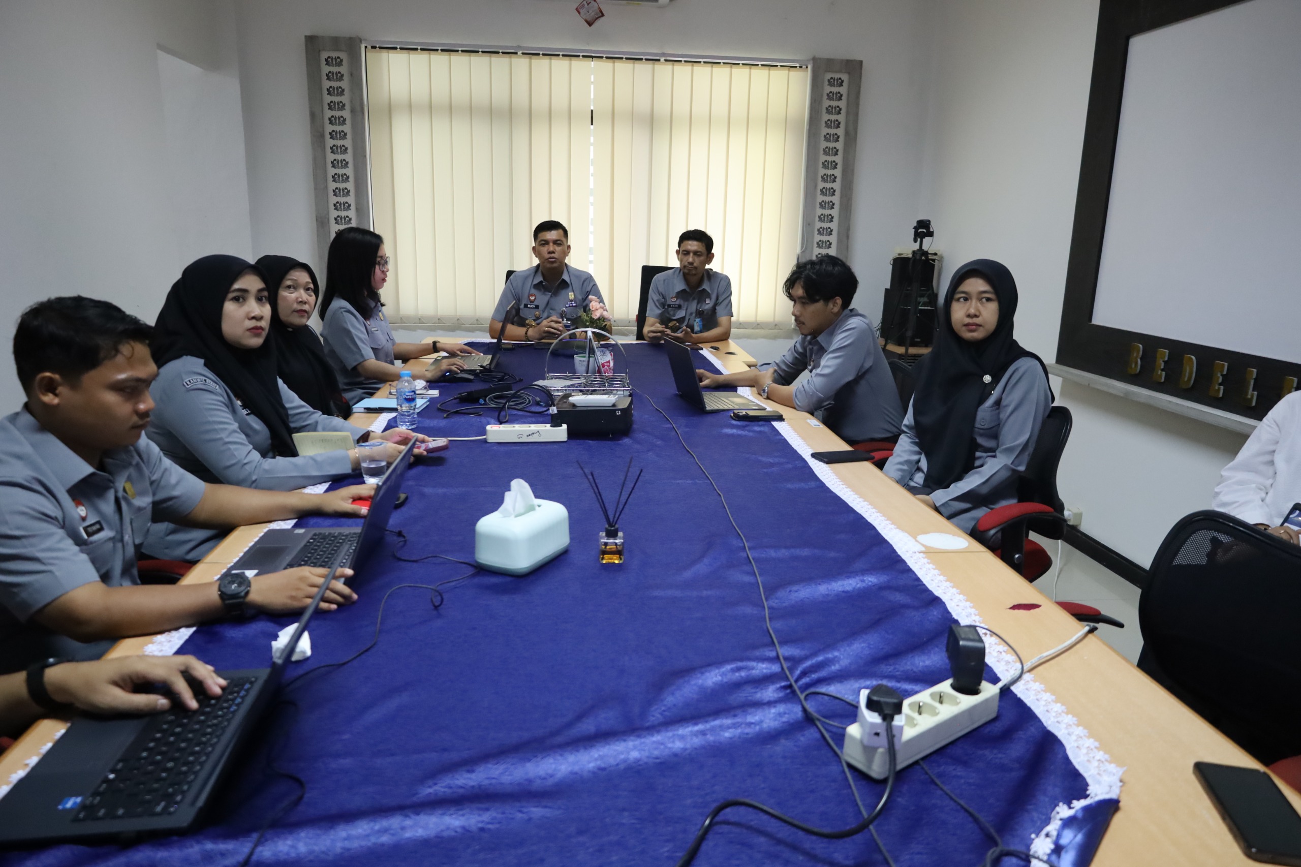 Kanwil Kemenkum Riau Paparkaan Aplikasi MagangKUM Secara Virtual