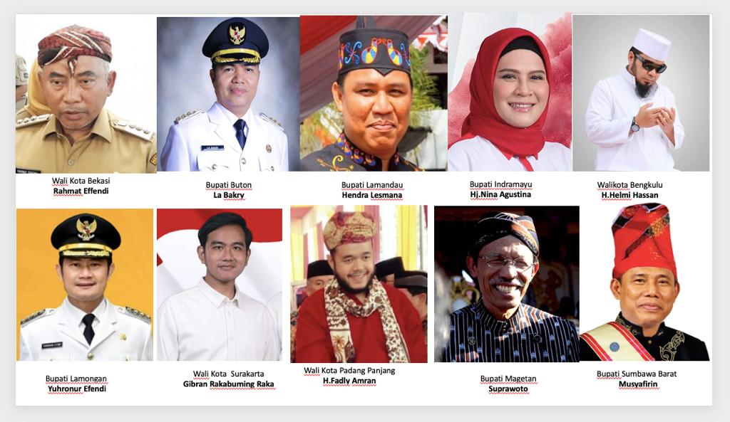 10 Bupati/Walikota Terpilih Jadi Nomine AK-PWI