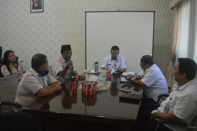 NPC Riau Silaturahmi dengan Kadispora