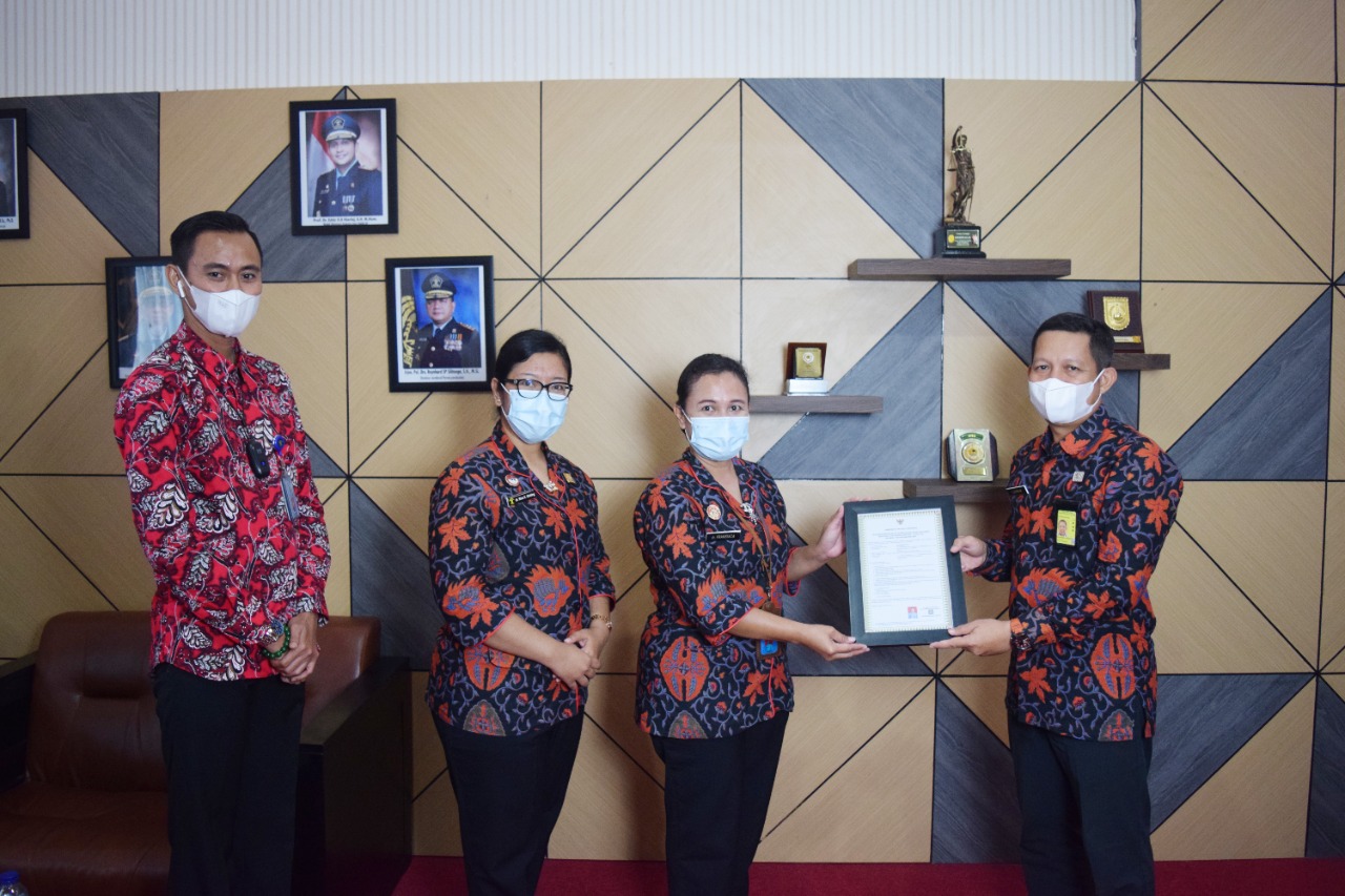 Dapur Bedelau Rutan Pekanbaru Peroleh Sertifikat Laik Hygiene Sanitasi Jasaboga
