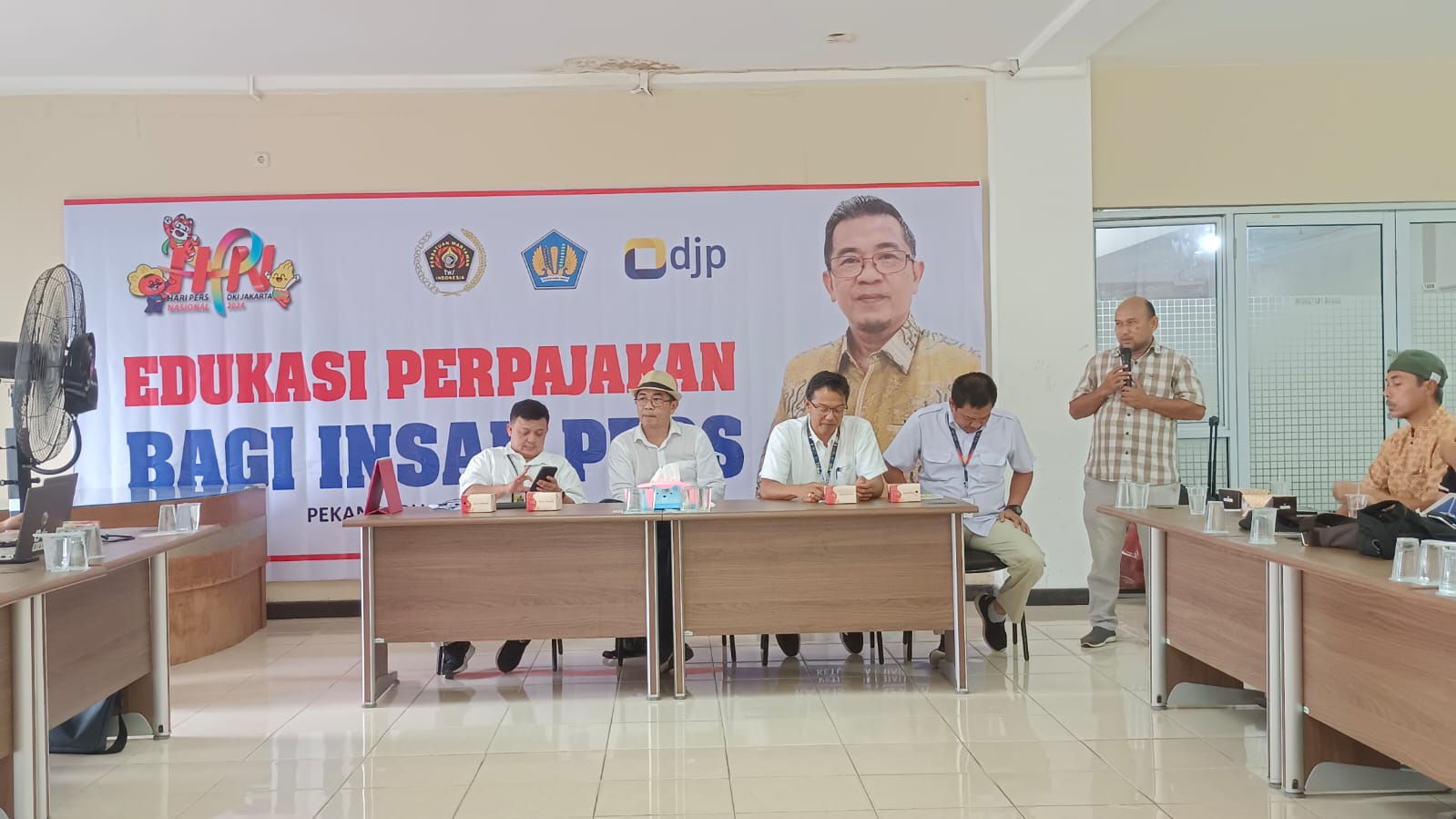 Edukasi Insan Pers Soal Perpajakan, PWI Riau Hadirkan Mentor dari Kanwil DJP