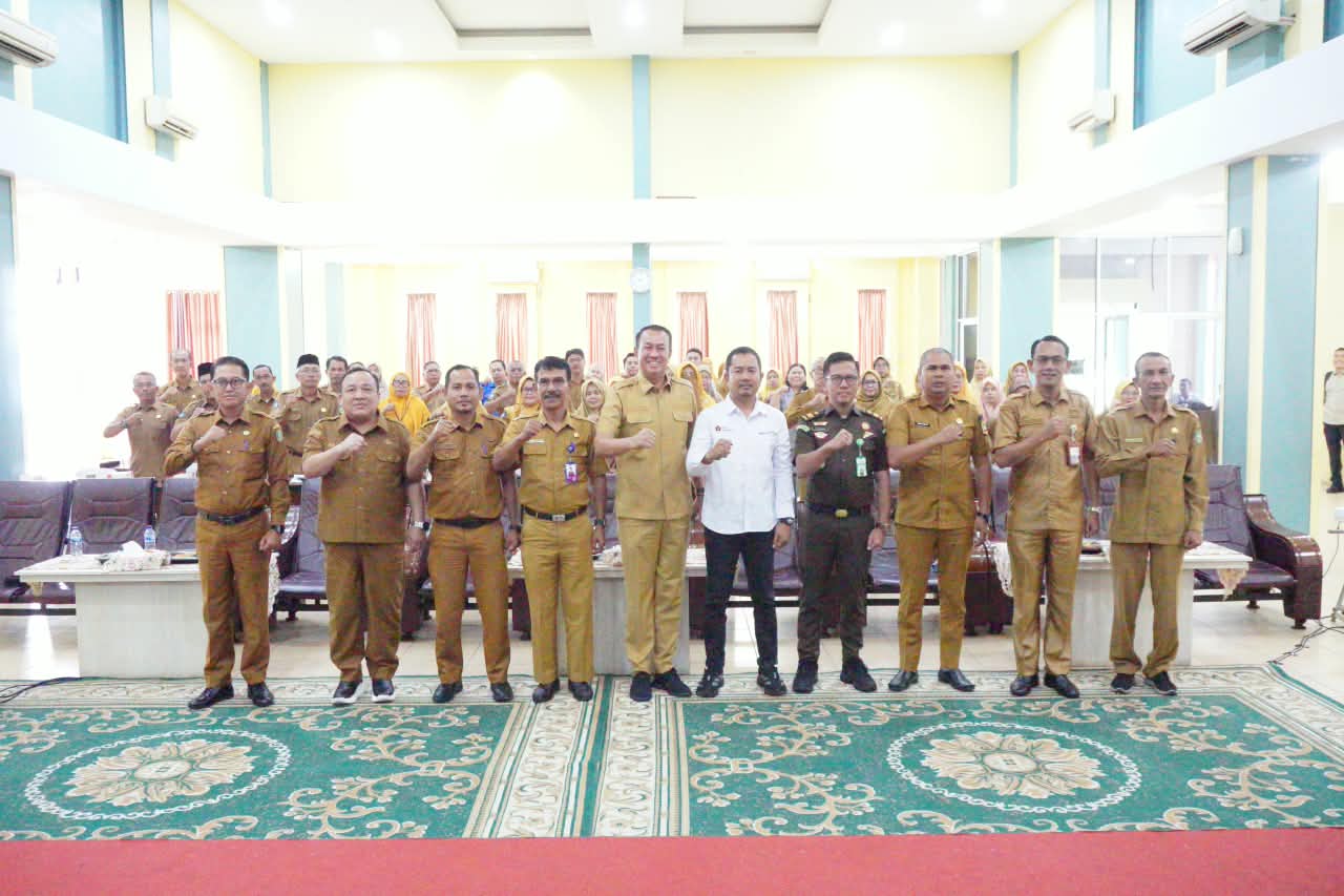 50 Kepala TK, SD Hingga SMP Ikuti Pelatihan dan Seminar Jurnalistik PWI Meranti