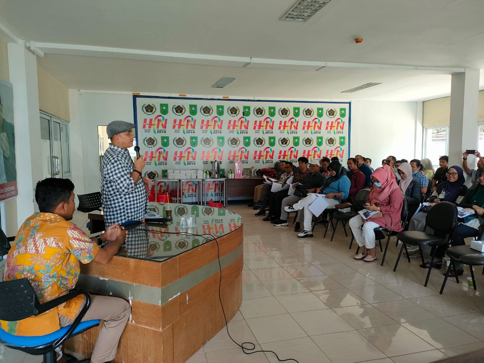 UKW PWI Riau Angkatan XIX dan XX, Zulmansyah: Kita Berharap Seluruh Peserta Lolos 100 Persen