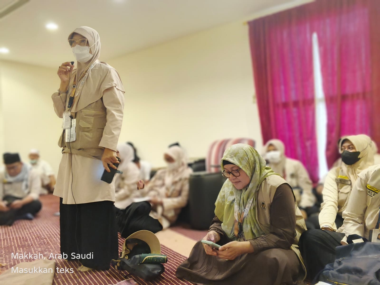 Persiapan Armuzna Makin Dekat! Musyawarah Ketua Kloter Tentukan Tenda Arafah Jemaah Embarkasi Batam