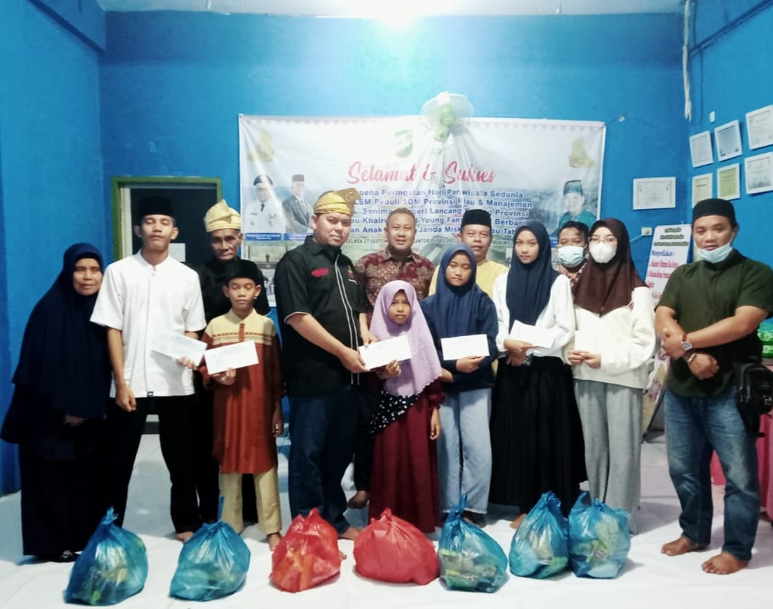 Ramadhan Berkah, Peduli SDM Riau Adakan Bukber dan  Santunan Anak Yatim
