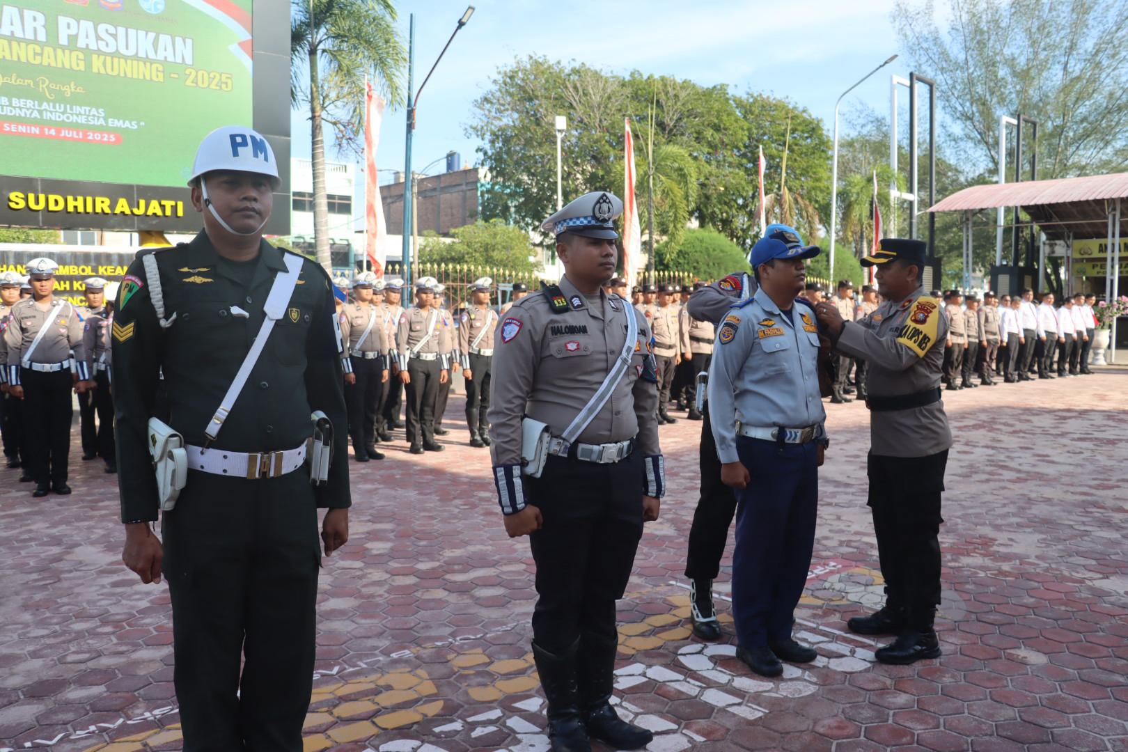 Operasi Patuh Lancang Kuning 2025, Wakapolres Dumai: Semua Harus Profesional dan Humanis