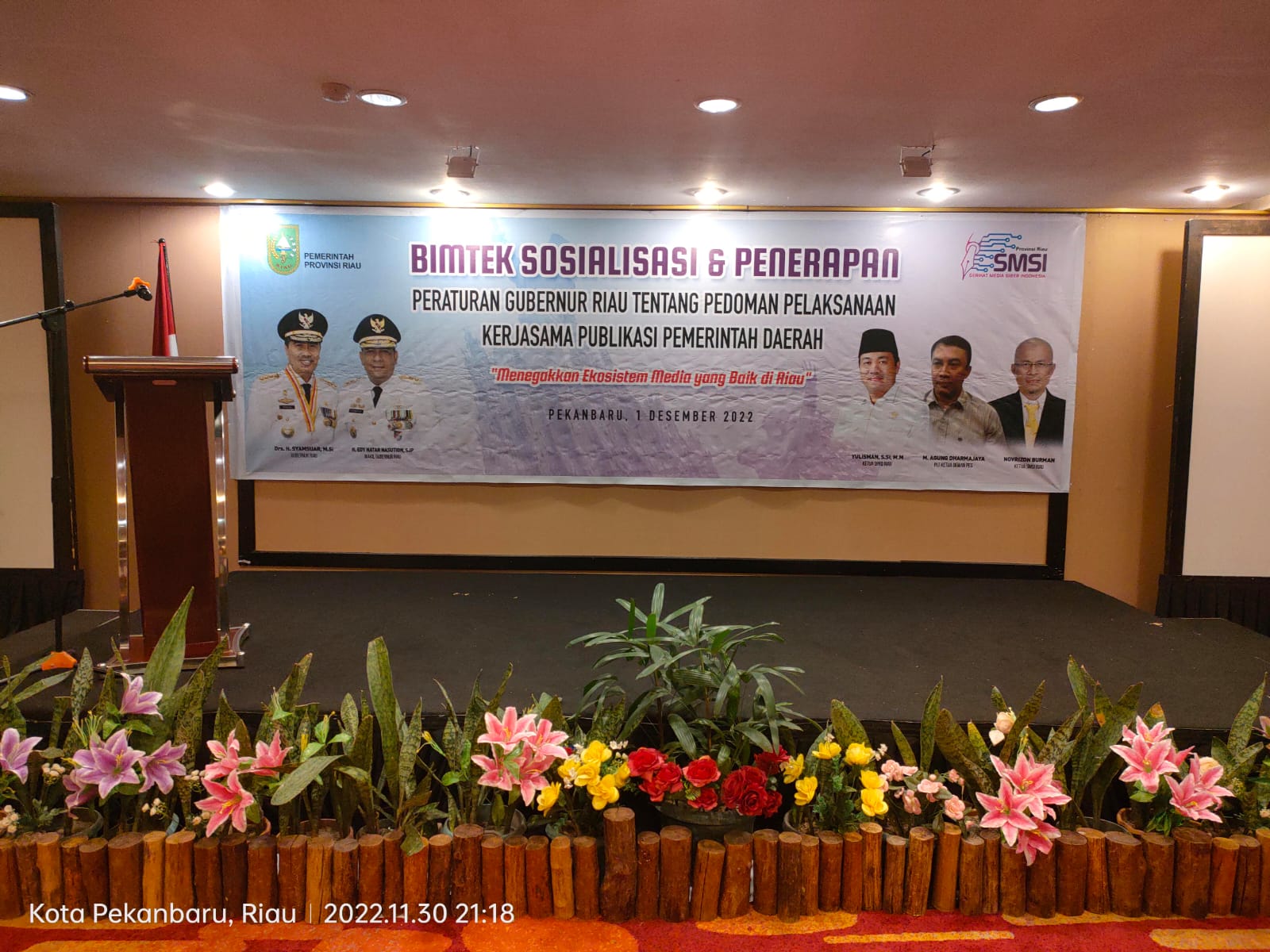 Besok, SMSI Riau Gelar Bimtek Pergub Riau PIP2