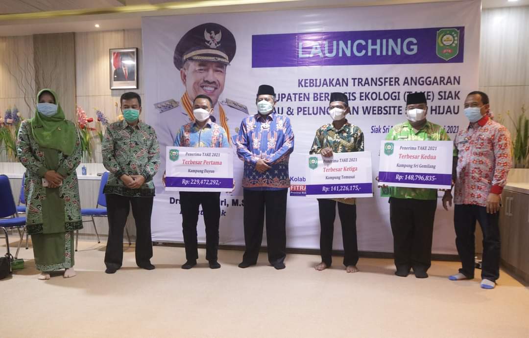 Berikan Insentif Fiskal ke Kampung Hijau, Pemkab Siak Luncurkan Kebijakan TAKE