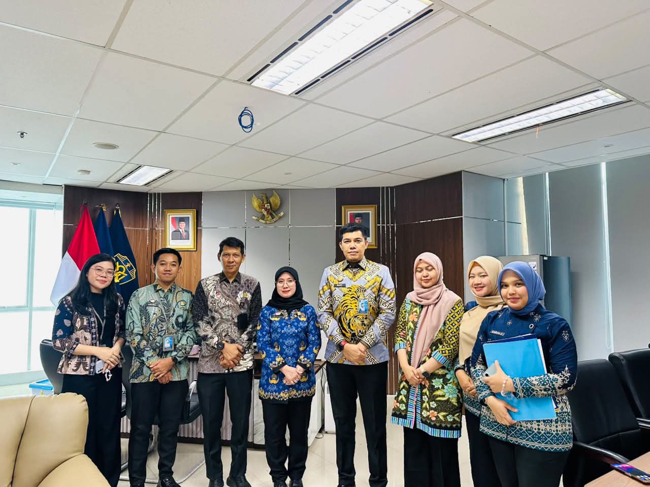 Kanwil Riau Perkuat Layanan AHU melalui Koordinasi dengan Ditjen AHU
