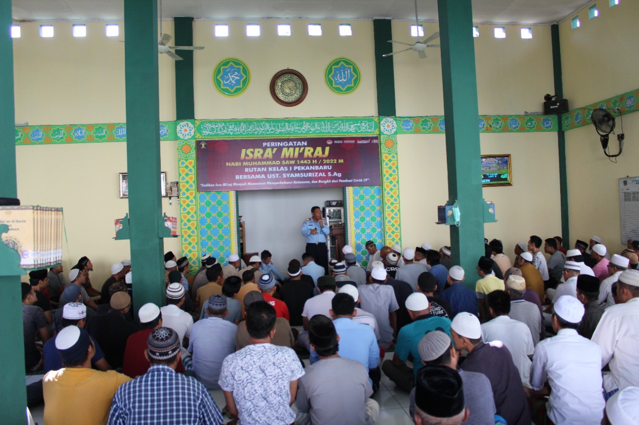 Kunjungi Rutan Pekanbaru, Ini Pesan Kakanwil Kemenkum HAM ke Petugas Jaga