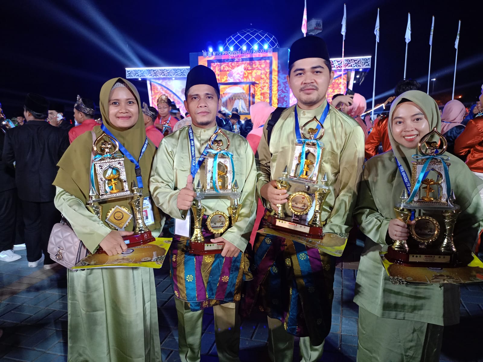 Rohil Raih Juara Tiga MTQ XLI se Provinsi Riau