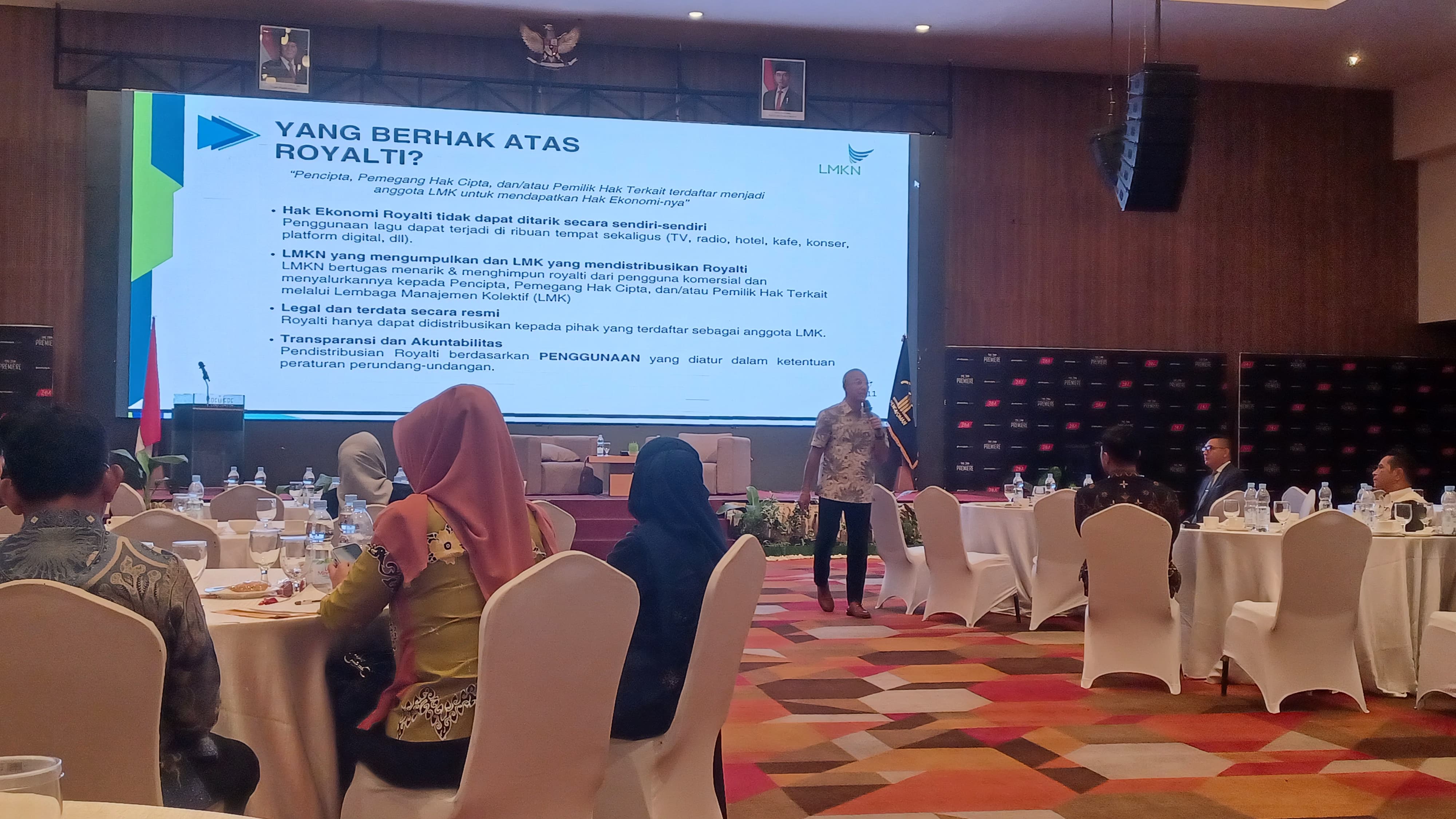 Kanwil Kemenkum Riau Sosialisasikan Kepatuhan Hak Cipta Musik dan Lagu