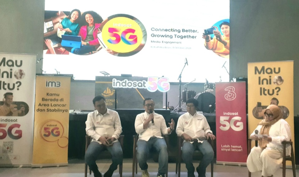 Perkuat Koneksi Pekanbaru, Indosat Hadirkan Paket 5G, HiFi Air dan IM3 Platinum