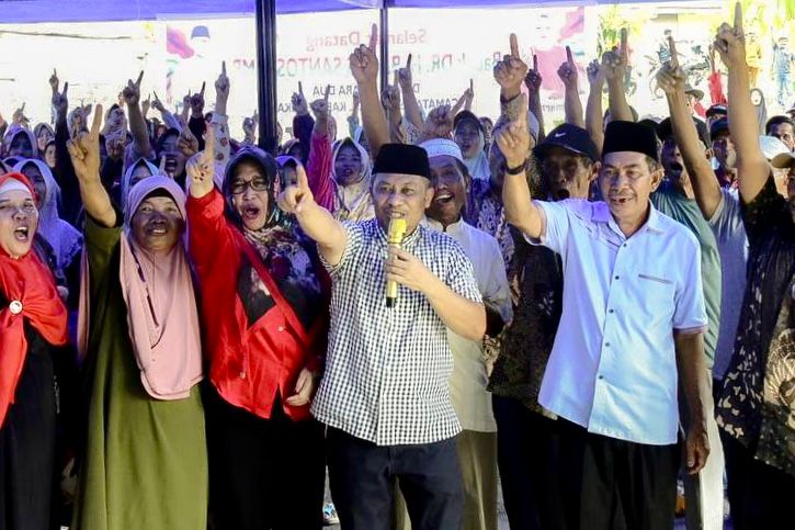 Pasangan Petahana Kasmarni-Bagus Santoso Terus Bergerak Merebut Hati Masyarakat