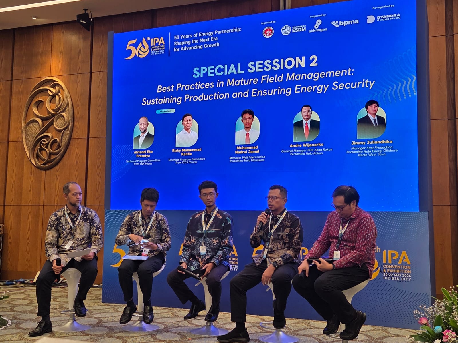 Untuk Mencapai Prestasi Produksi Regional 1 Sumatera, IPA Convex 2026: PHR Paparkan Keunggulan Operasi dan Inovasi