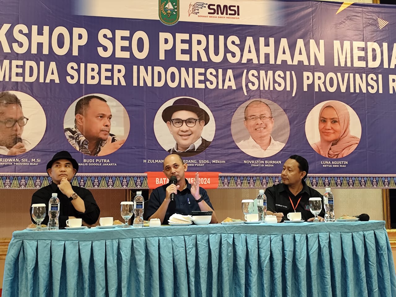 Workshop SEO Perusahaan Media, Kadiskominfotik Riau: Mendukung Jurnalisme Berkualitas