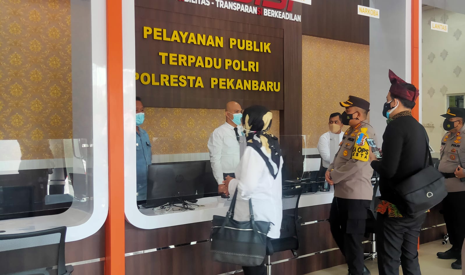 Tim Kemenpan RB kunker ke Polresta Pekanbaru