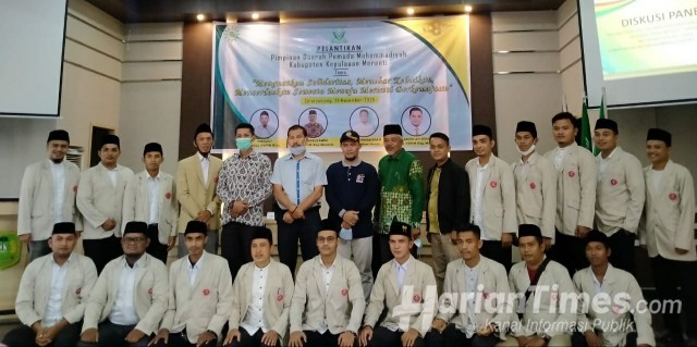 Pengurus PD Pemuda Muhammadiyah Meranti Dilantik