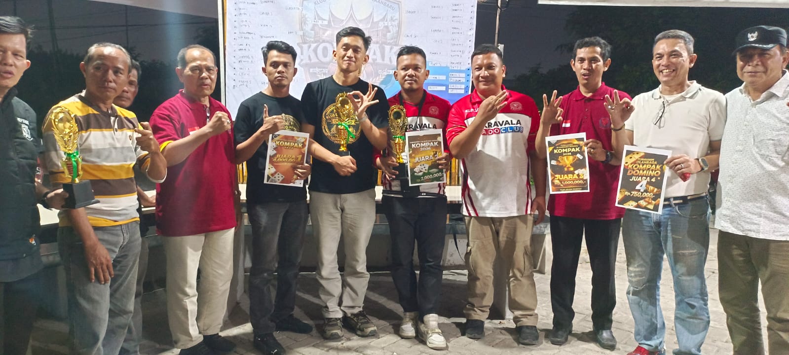 Perkuat Komunitas Orado, Klub KOMPAK Pekanbaru Gelar Turnamen Antar Klub se Riau