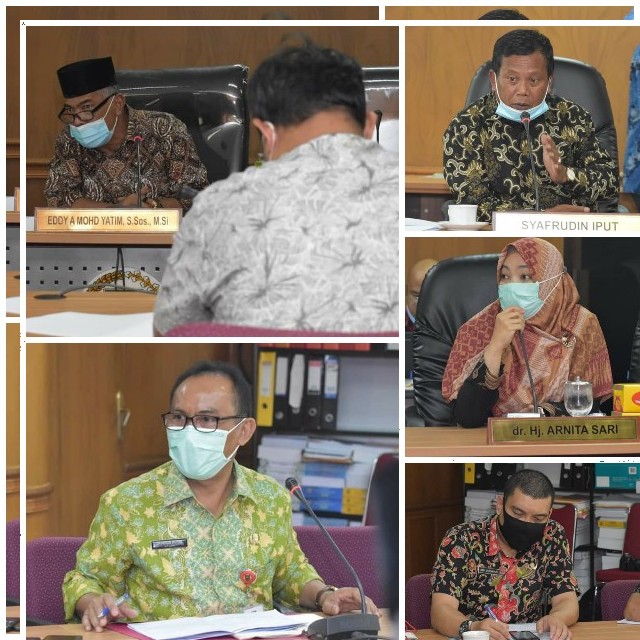 Raker Dengan Dinsos, Komisi V DPRD Riau Pertanyakan Anggaran Berkaitan Pengemis