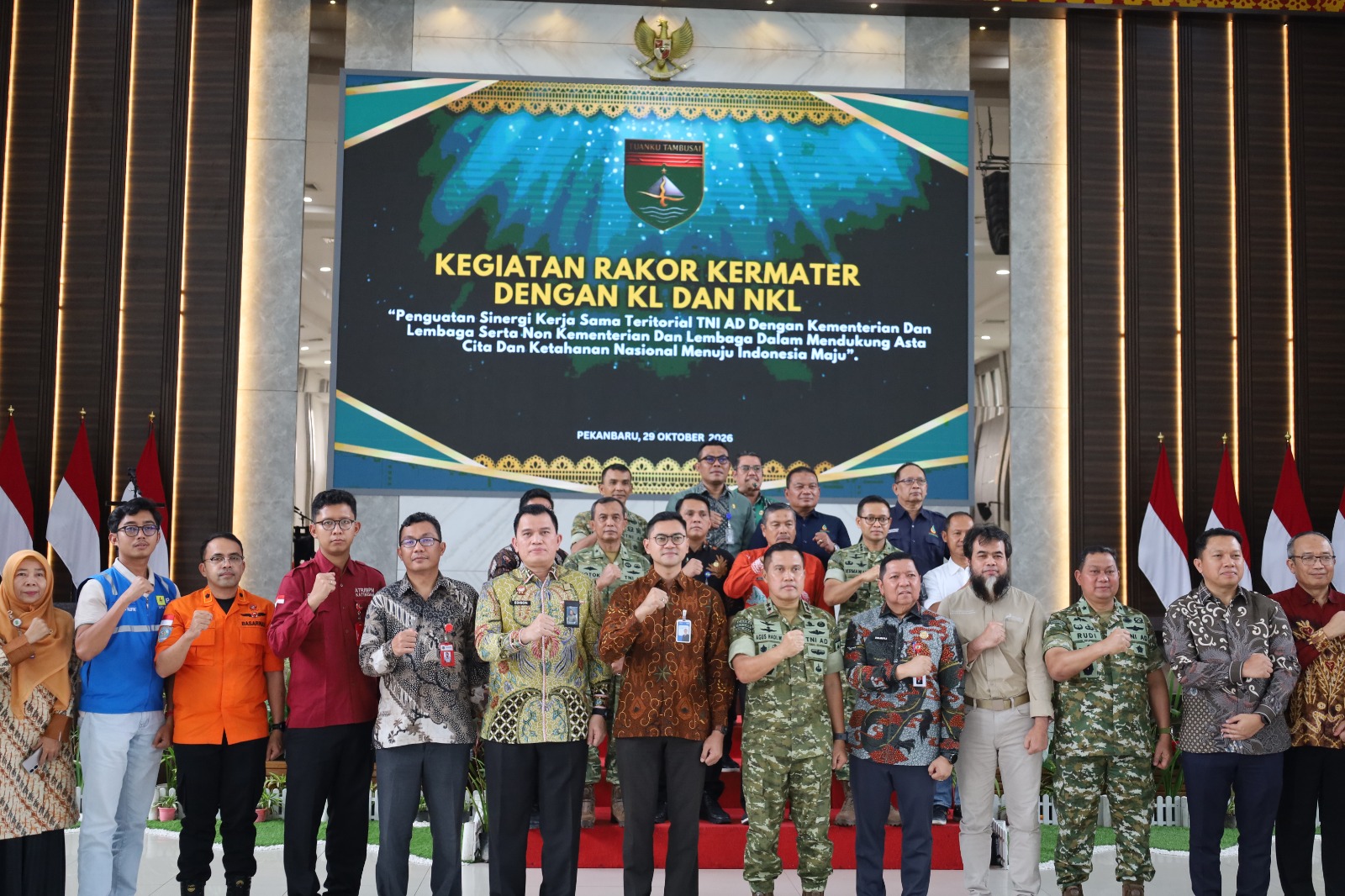 Kakanwil Kemenkum Riau Perkuat Sinergi Lintas Sektor