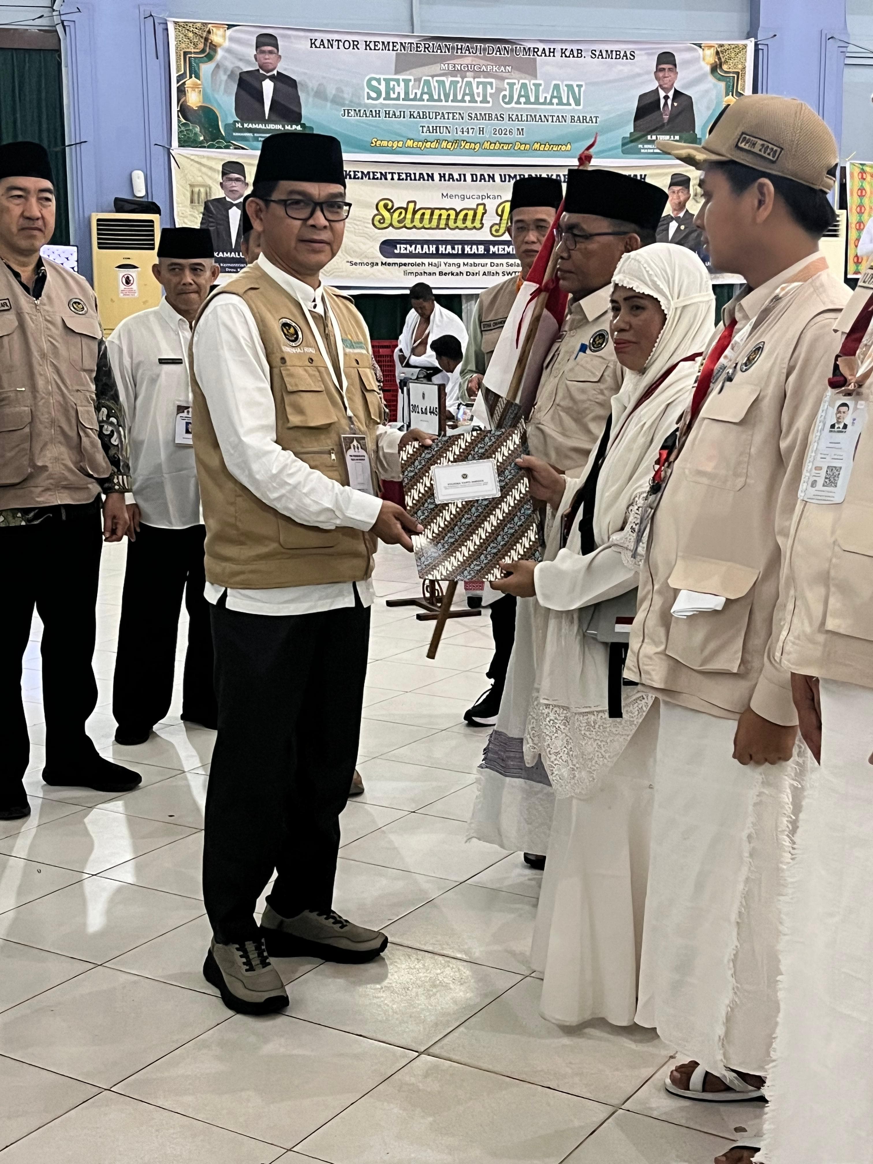 Kloter BTH 18 Akhiri Proses Keberangkatan Jemaah Haji Riau  ke Tansh Suci