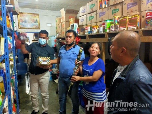 Antisipasi Peredaran Petasan Saat Nataru, Polisi Datangi Sejumlah Toko di Selatpanjang