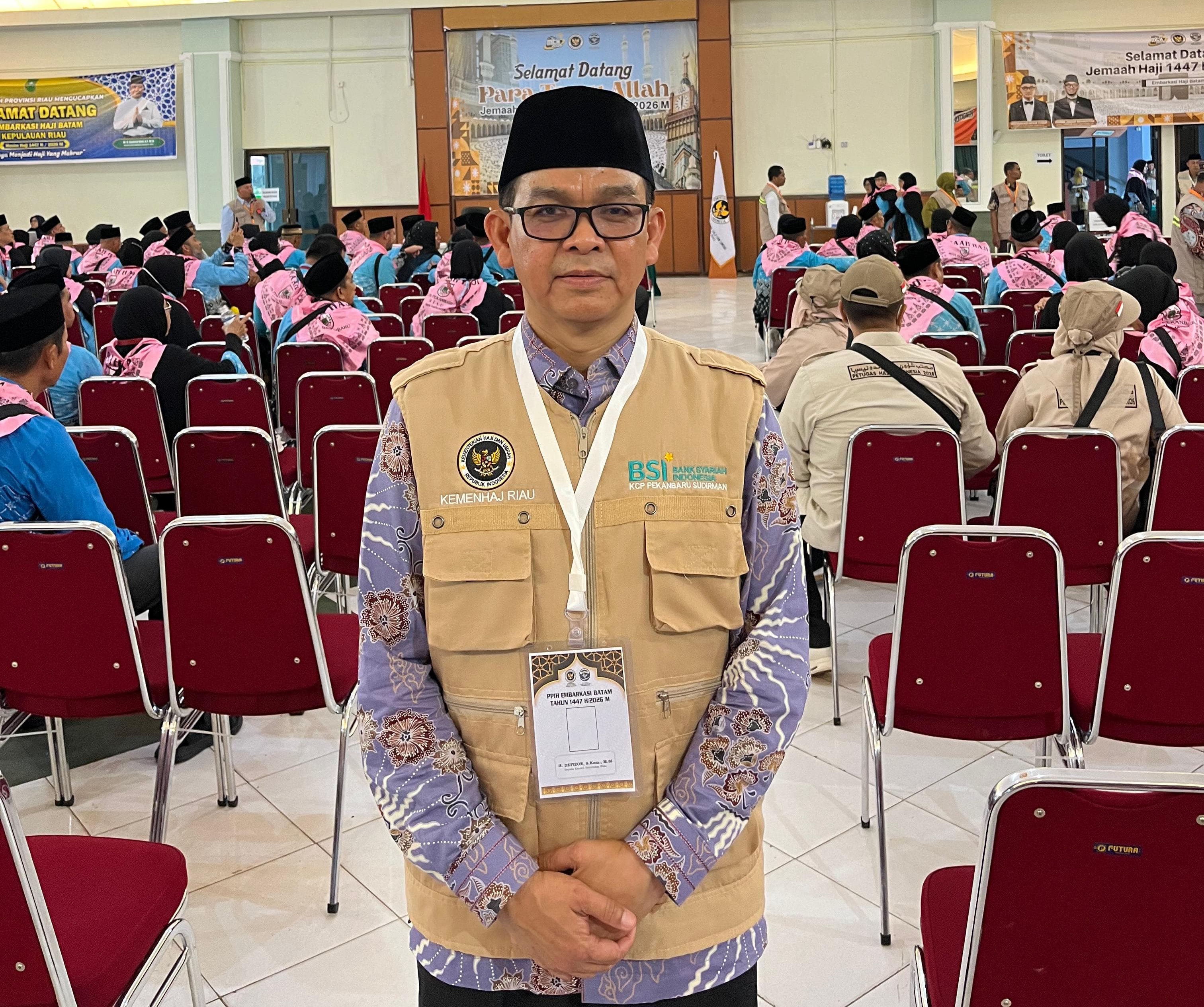 Hingga 28 April, 1.720 Jemaah Haji Asal Riau Telah Diberangkatkan ke Tanah Suci