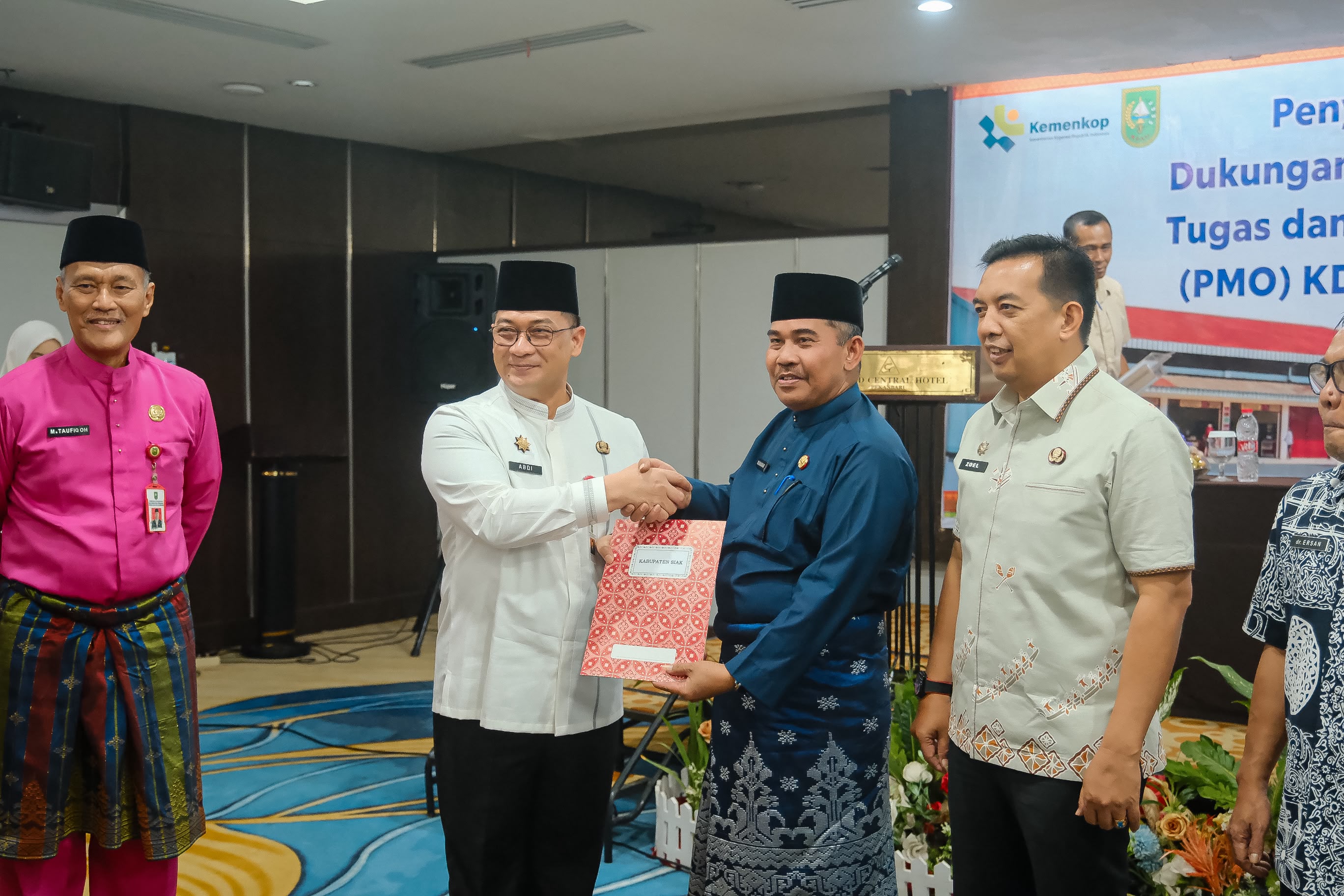 Pemkab Siak Terima Alokasi Anggaran Dukungan Verval untuk Penguatan KDKMP