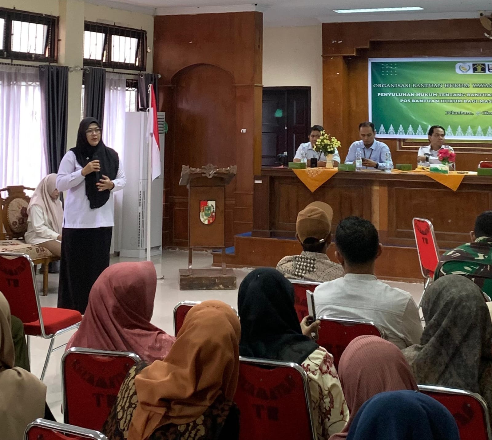 Divisi P3H Kanwil Kemenkum Riau Gelar Penyuluhan Hukum di Tenayan Raya